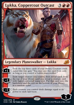 Lukka, Verstoßener der Kupferjacken (V.1) PIKO-125 Mythic Light Played Deutsch
