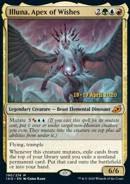 Illuna, Apex der Wünsche (V.2) PIKO-190 Mythic Excellent Englisch Foil