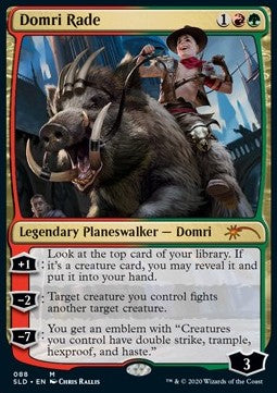 Domri Rade SLD-88 Mythic Excellent Englisch Foil