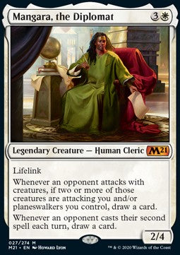 Mangara, the Diplomat M21-27 Mythic Near Mint Englisch Foil
