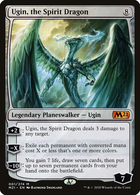 Ugin, the Spirit Dragon M21-1 Mythic Near Mint Englisch