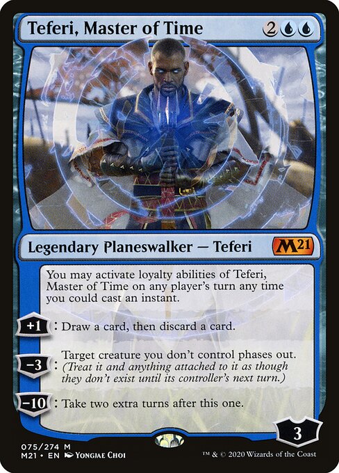 Teferi, Herr über die Zeit M21-75 Mythic Near Mint Englisch