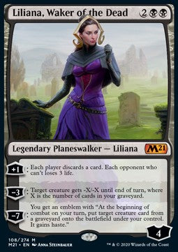 Liliana, Erweckerin der Toten M21-108 Mythic Excellent Deutsch