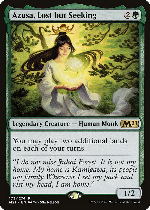 Azusa die Suchende M21-173 Rare Excellent Englisch Foil