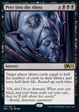 Peer into the Abyss M21-117 Rare Near Mint Englisch