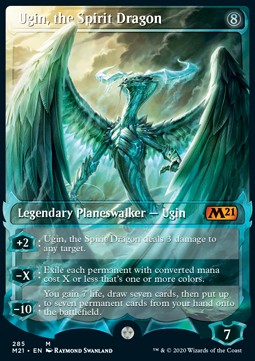 Ugin der Geisterdrache (V.2) XM21-285 Mythic Excellent Englisch