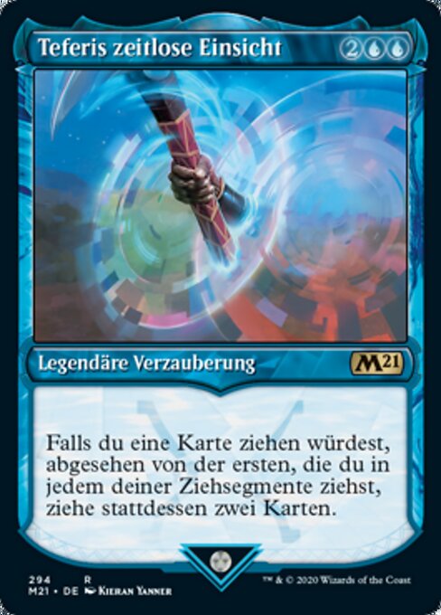 Teferis zeitlose Einsicht XM21-294 Rare Near Mint Deutsch