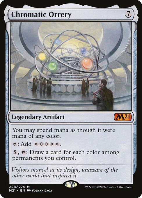 Chromatic Orrery M21-228 Mythic Light Played Englisch