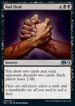 Schlechtes Geschäft M21-89 Uncommon Excellent Englisch Foil