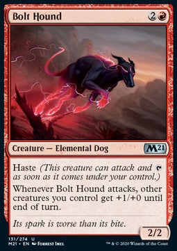 Blitzhund M21-131 Uncommon Good Englisch Foil