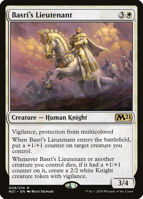 Basri's Lieutenant M21-9 Rare Near Mint Englisch
