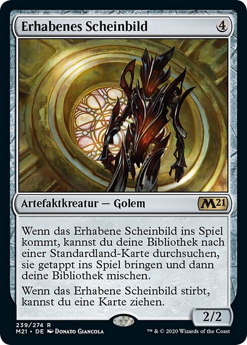 Erhabenes Scheinbild M21-239 Rare Excellent Deutsch