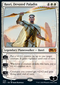 Basri, treuer Paladin XM21-320 Mythic Excellent Englisch Foil