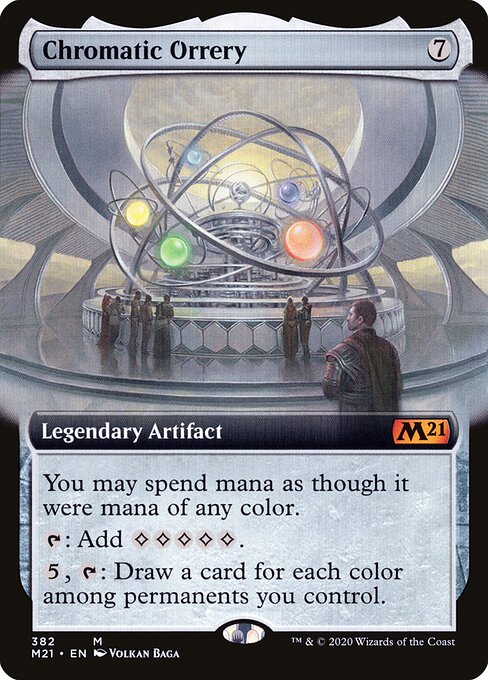 Chromatic Orrery XM21-382 Mythic Excellent Englisch
