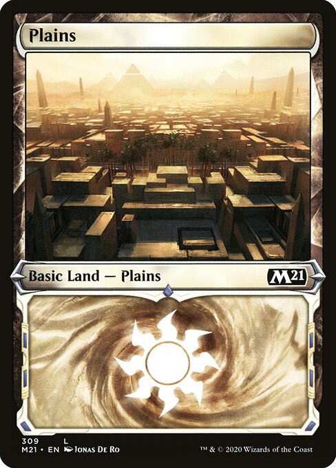 Plains XM21-309 Land Excellent Englisch Foil