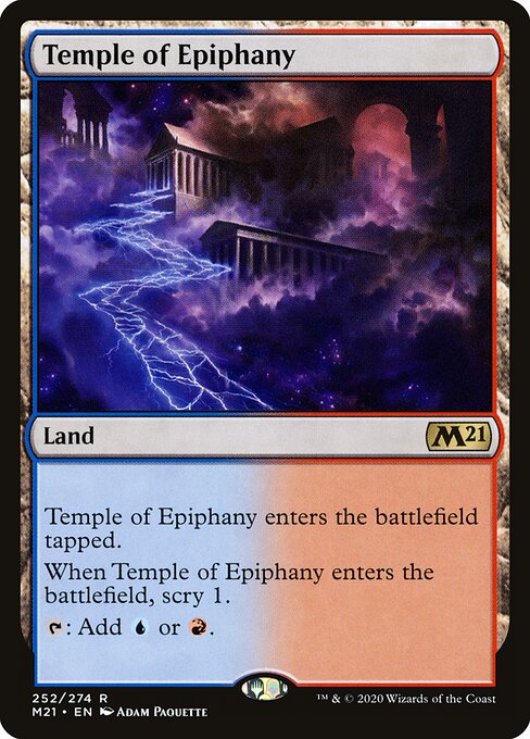 Temple of Epiphany M21-252 Rare Near Mint Englisch