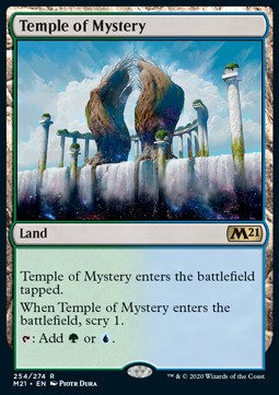 Temple of Mystery M21-254 Rare Near Mint Englisch