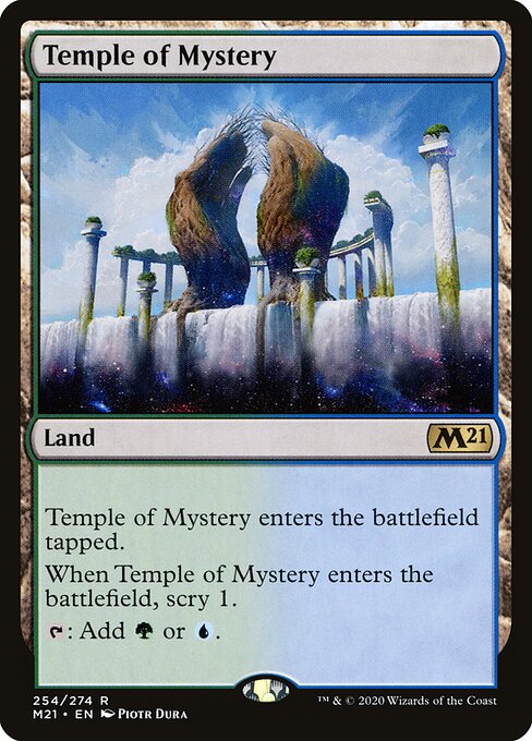 Temple of Mystery M21-254 Rare Near Mint Englisch