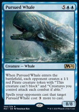 Pursued Whale M21-60 Rare Near Mint Englisch