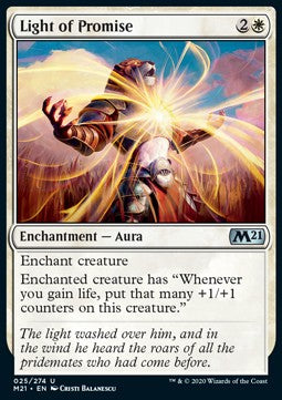 Light of Promise M21-25 Uncommon Near Mint Englisch