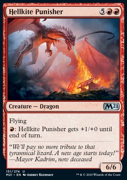 Höllendrachen-Bestrafer M21-151 Uncommon Excellent Englisch Foil