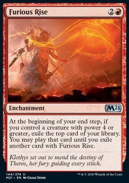 Furioser Aufstieg M21-144 Uncommon Excellent Englisch Foil