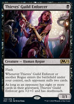 Thieves' Guild Enforcer M21-125 Rare Near Mint Englisch