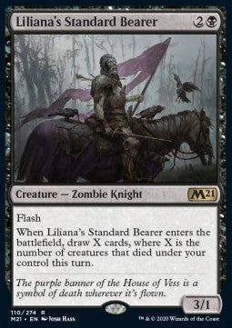 Lilianas Bannerträger M21-110 Rare Excellent Englisch Foil