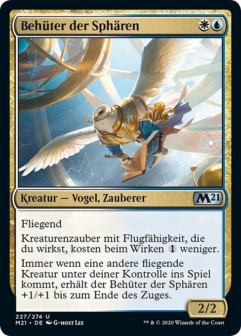 Behüter der Sphären M21-227 Uncommon Excellent Deutsch Foil