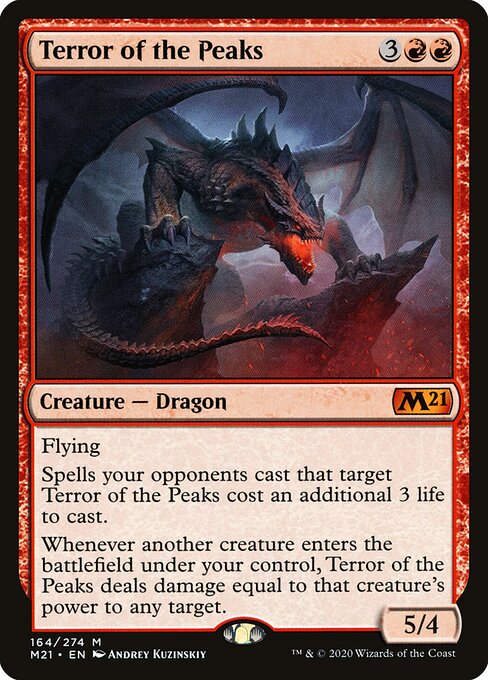 Terror of the Peaks M21-164 Mythic Good Englisch