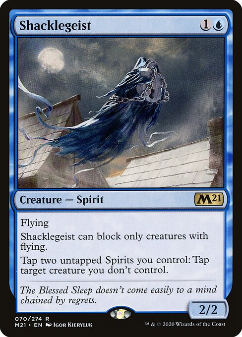 Shacklegeist M21-70 Rare Excellent Englisch
