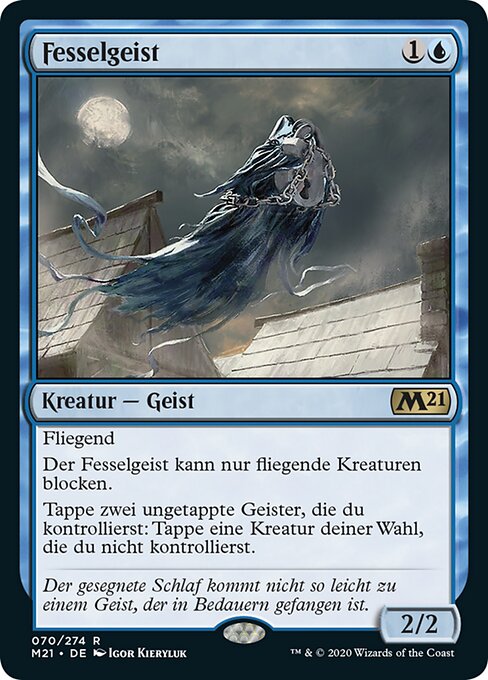 Fesselgeist M21-70 Rare Near Mint Deutsch