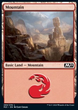 Gebirge (V.1) M21-269 Land Near Mint Deutsch Foil