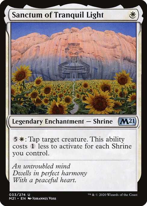 Heiligtum des stillen Lichts M21-33 Uncommon Excellent Englisch Foil