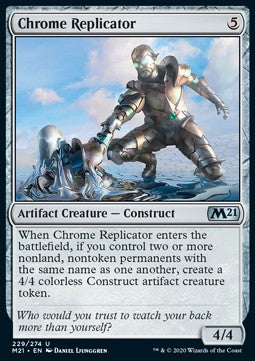 Chromreplikator M21-229 Uncommon Excellent Deutsch Foil