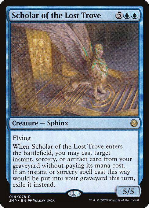 Scholar of the Lost Trove JMP-14 Rare Excellent Englisch