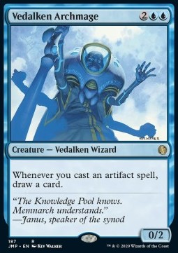 Vedalken Archmage JMP-187 Rare Near Mint Englisch