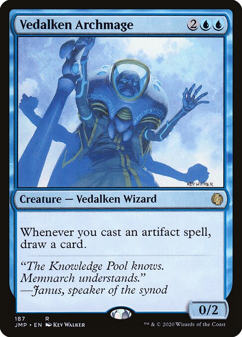 Vedalken Archmage JMP-187 Rare Near Mint Englisch