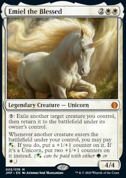 Emiel the Blessed JMP-3 Mythic Near Mint Englisch