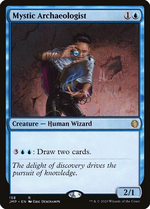 Mystic Archaeologist JMP-158 Rare Near Mint Englisch