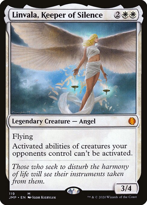 Linvala, Keeper of Silence JMP-119 Mythic Near Mint Englisch