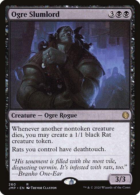 Ogre Slumlord JMP-260 Rare Near Mint Englisch