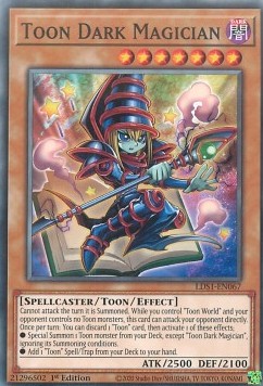 Toon-Dunkler Magier LDS1-067 Common Near Mint Deutsch 1. Auflage