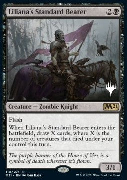 Lilianas Bannerträger (V.1) PM21-110 Rare Near Mint Deutsch Foil