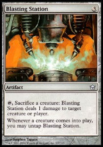 Blasting Station 5DN-107 Uncommon Excellent Englisch