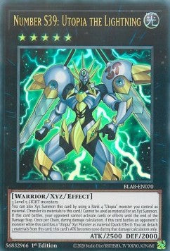 Nummer S39: Utopia der Blitz BLAR-DE070 Ultra Rare Excellent Deutsch 1. Auflage