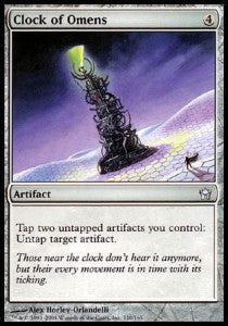 Clock of Omens 5DN-110 Uncommon Excellent Englisch