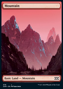 Mountain X2XM-379 Land Near Mint Englisch Foil