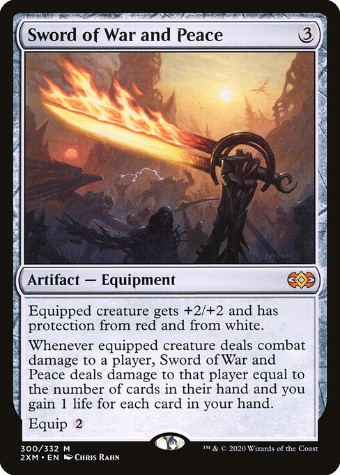 Sword of War and Peace 2XM-300 Mythic Excellent Englisch