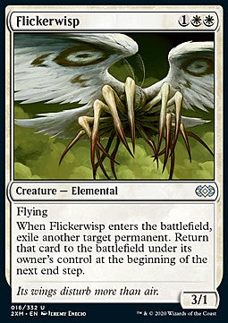 Flimmerwisch 2XM-16 Uncommon Excellent Englisch Foil